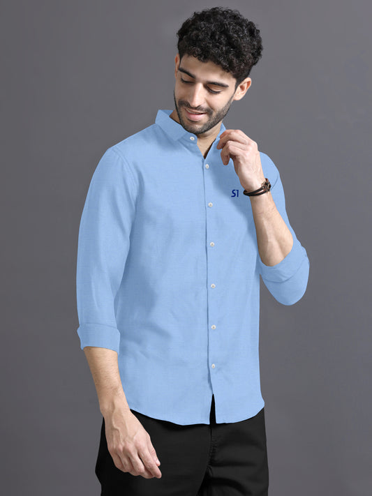 Light Blue Solstice Long Sleeve Shirt