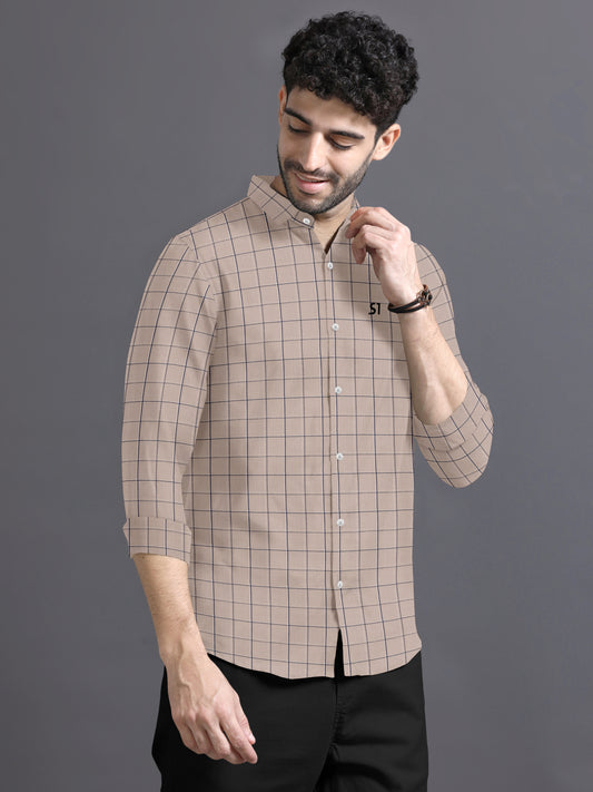 Rugged Explorer Plaid Long Sleeve Shirt