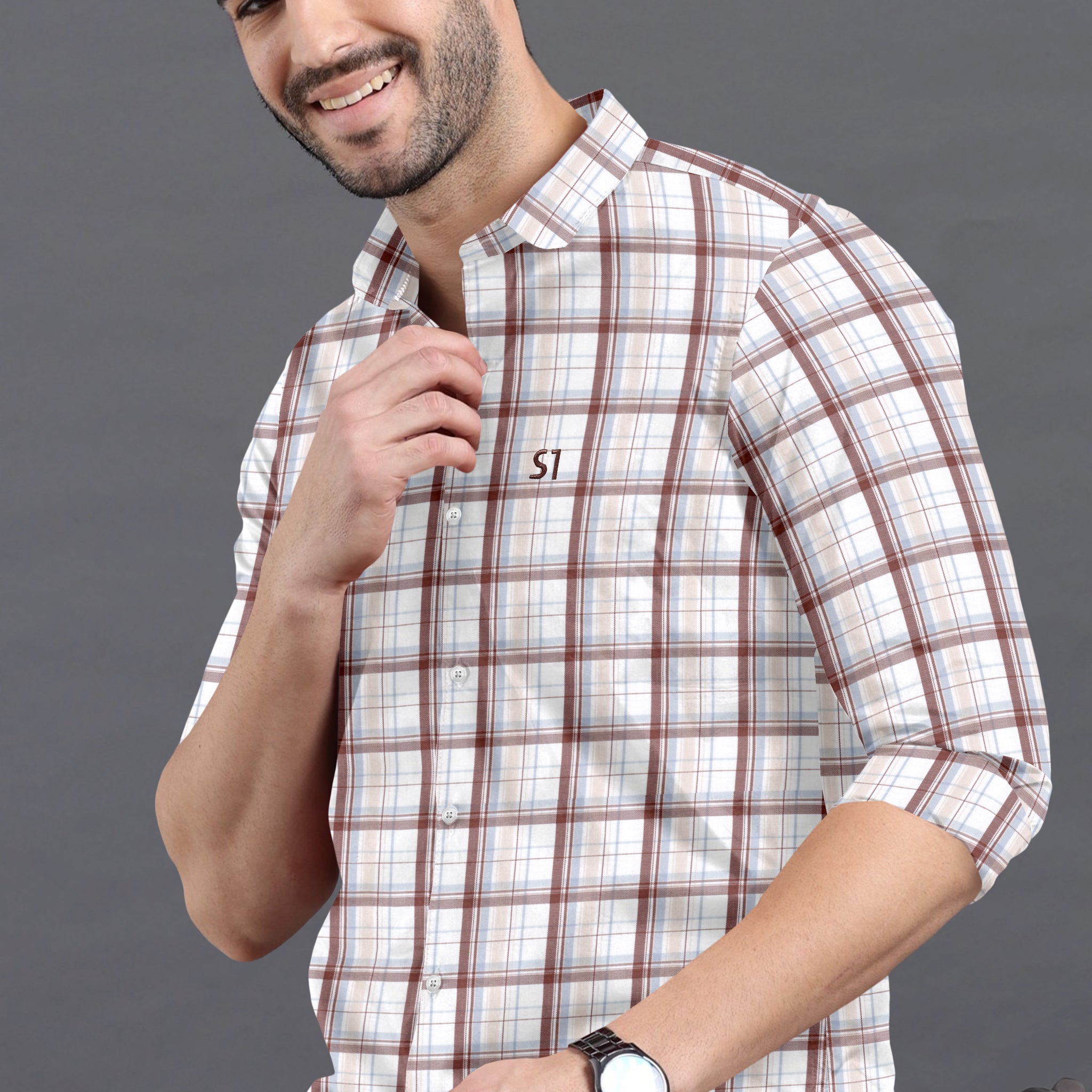 Highland Checkered Long Sleeve Shirt